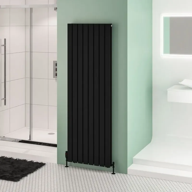 Eastbrook Warrington paneelradiator type 20 60x180cm 2735W zwart mat Alleen Vandaag