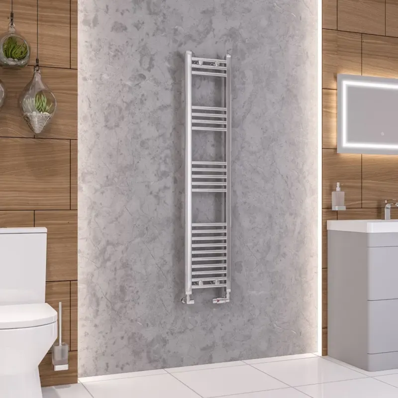 Koop Vandaag Eastbrook Wendover handdoekradiator 30x140cm 351W chroom