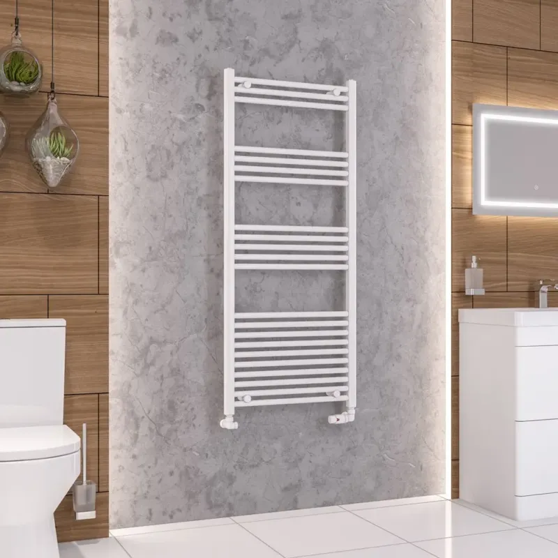 Eastbrook Wendover handdoekradiator 60x140cm 740W wit glans Koop Online