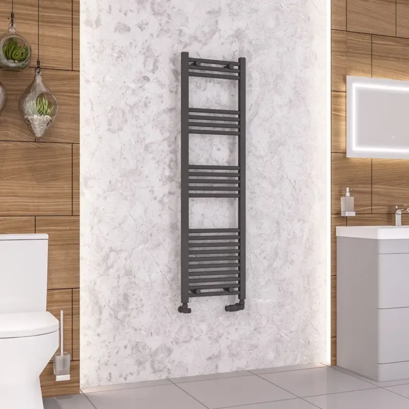 Must-Have Eastbrook Wendover handdoekradiator 40x140cm 542W antraciet mat