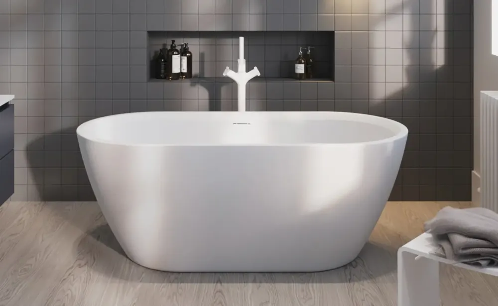 Direct Beschikbaar Riho Inspire vrijstaand bad 160x75cm wit glans