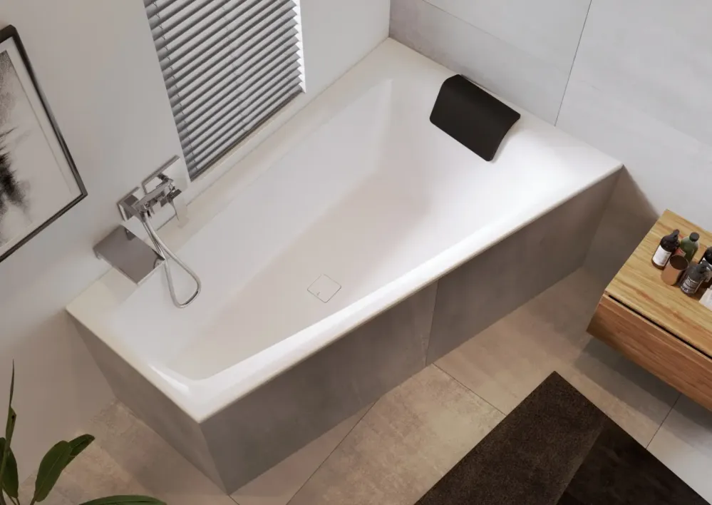 Nieuw Riho Still Smart inbouw ligbad 170x110cm links wit glans met Fall overloop