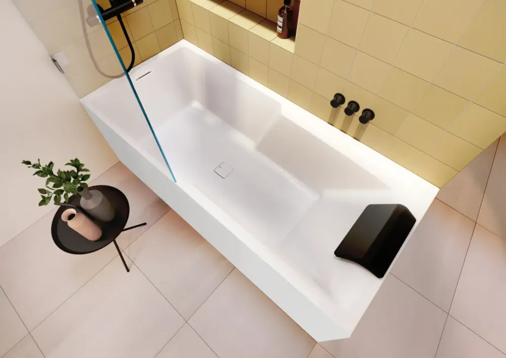 Beperkte Voorraad Riho Still Shower half vrijstaand ligbad 180x80cm rechts wit glans
