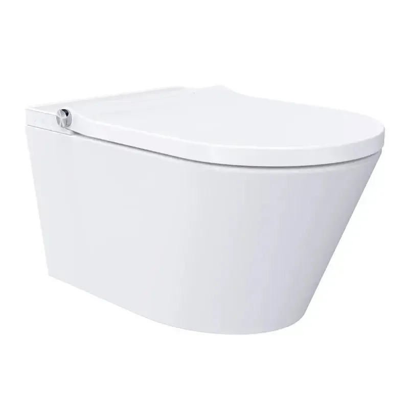Lambini Designs Deluxe randloze douche wc met softclose zitting wit Koop Vandaag