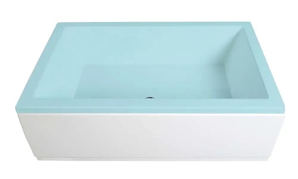 Polysan Deep Plain Nika douchebakpaneel 110x36cm wit Betrouwbaar