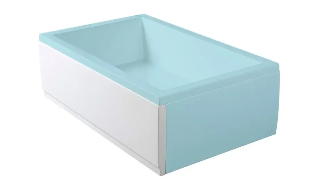 Korting Polysan Deep Plain douchebakpaneel 110x36cm links wit