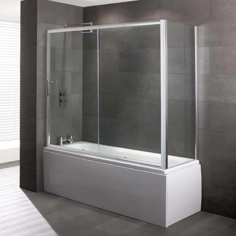 Koopje Eastbrook Volente zijwand voor douchecabine bad 70x150cm chroom