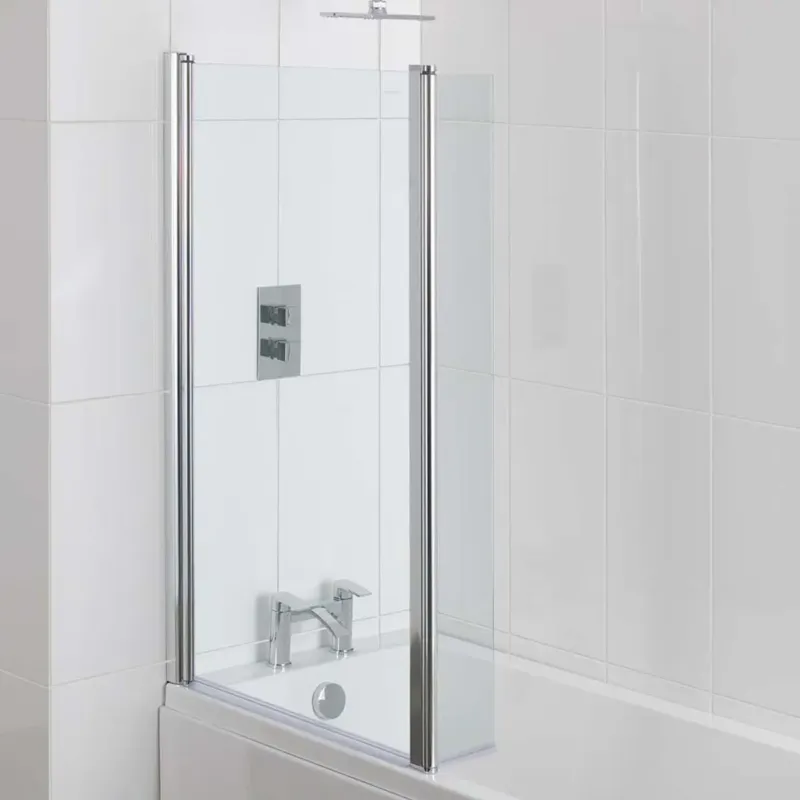 Eastbrook Beaufort badscherm 100x140cm chroom Nieuw