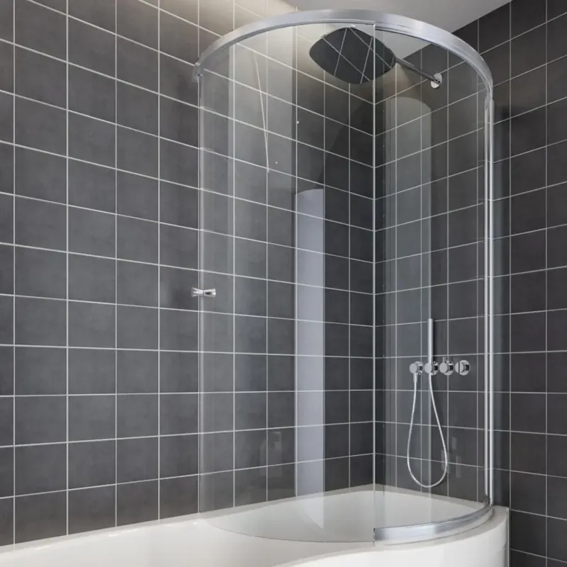 Finale Uitverkoop Eastbrook Beaufort Type 3 bad douchecabine 100x85cm chroom