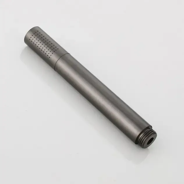 Saniclear Cube Curved inbouw regendouche met inbouw douchekop 30x30cm verouderd ijzer - gunmetal Koopje