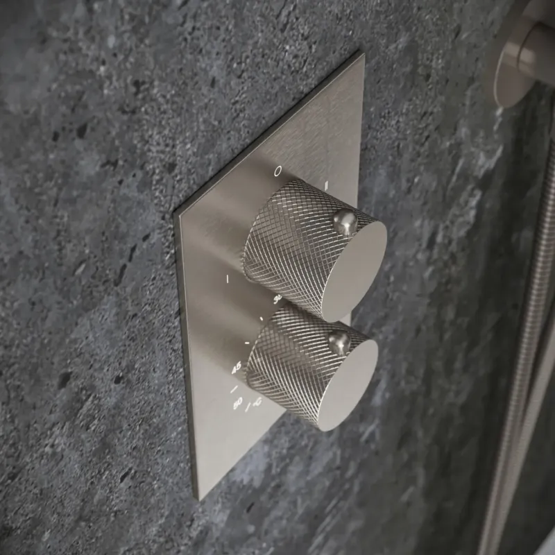 Laatste Kans Saniclear Evolution Curved inbouw regendouche met 2 standen handdouche RVS