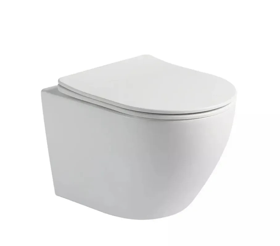 Bestseller Lambini Design Kala hangend randloos toilet met softclose zitting wit mat