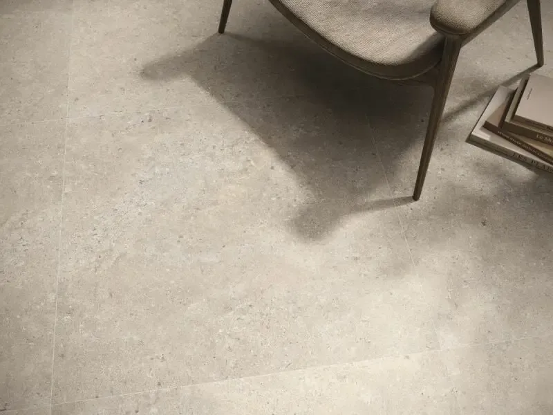 Bestseller Tegelsample Jabo Stoneland vloertegel ivoor mat 80x80cm gerectificeerd