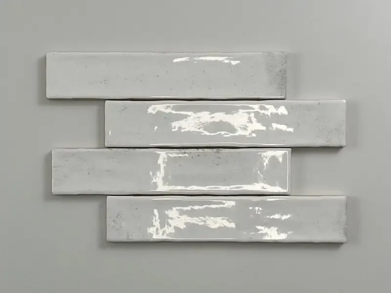 Op = Op Tegelsample Jabo Kalon wandtegel wit 5x25cm glans
