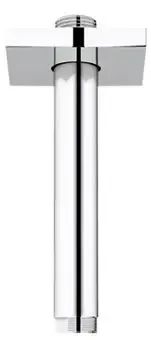 Grohe Rainshower douchearm plafond m. vierkante rozet 1/2"x29.2cm chroom Merkproduct