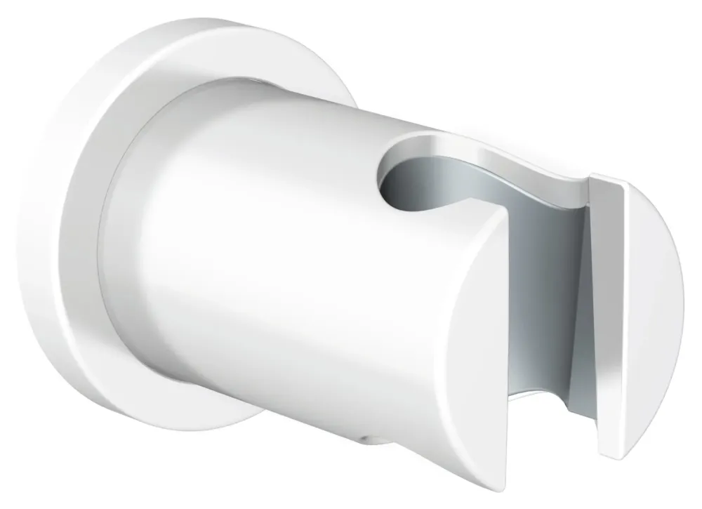 Grohe Rainshower wandhouder m. ronde rozet wit Gecertificeerd