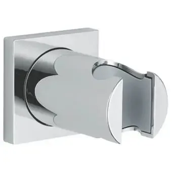 Grohe Rainshower wandhouder m. vierkante rozet wit Laatste Versie