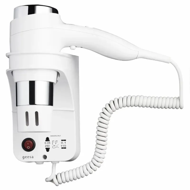 Weekendaanbieding Geesa Haardroger 1600 W wit/chroom