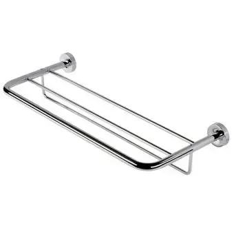 Geesa Luna handdoekplateau m. handdoekhouder 60cm chroom Beperkte Voorraad