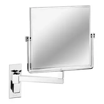 Geesa Mirror scheerspiegel 1 arm 3x vergrotend 190x190 mm chroom Direct Beschikbaar