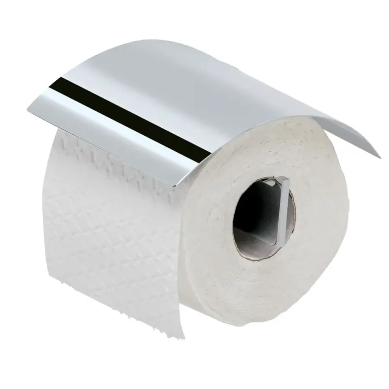 Alleen Vandaag Geesa Modern Art toiletrolhouder met klep chroom
