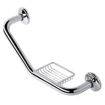 Betrouwbaar Geesa Standard Hotel badgreep m. draadzeephouder buis 24mm chroom
