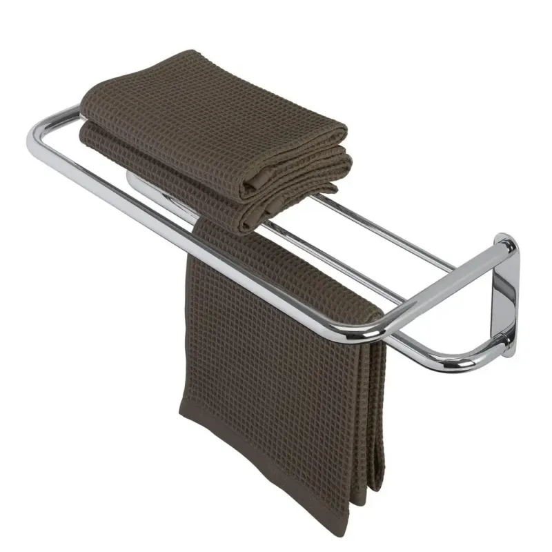 Betrouwbaar Geesa Wynk handdoekrek met plateau 61,6cm chroom