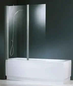 Alleen Vandaag Novellini Aurora 2 badklapwand 2-delig 120x150cm matchr/satin