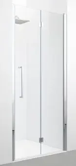 Novellini Young 2.0 1BS vouwdeur voor nis 97/101x200cm rechts matchroom/helder Gratis Retour