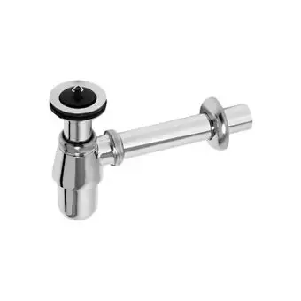 Voordeelprijs Plieger plugbekersifon m. muurbuis 5/4" m. rozet chroom