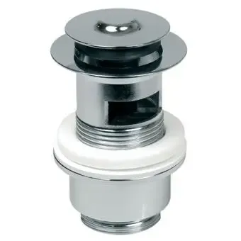 Uitverkoop Plieger afvoerplug m. overloop 60mm m. drukafsluiting 65x5/4" v. bodemdikte 32-52mm