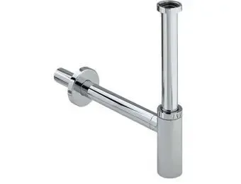 Betaalbaar Viega Eleganta-1 design plugbekersifon m. muurbuis 5/4"x32x310 m. rozet m. lange verstelbuis chroom