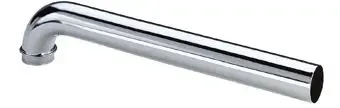Favoriet Viega gebogen muurbuis z. rozet 32x250 chroom