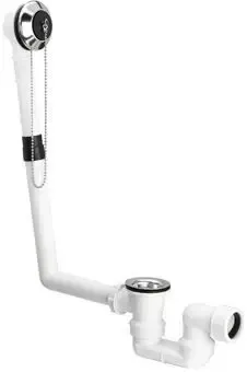 Viega Citaplex badplug- en overloopcombinatie m. stop en ketting 40mm Op = Op