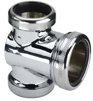 Viega T-stuk 5/4x6/4x5/4 chroom Beperkt Aanbod