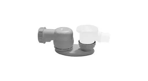 Wisa douchebakafvoer compleet v. douchebak m. gat 52mm chroom Betaalbaar