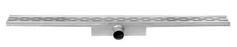 Easy Drain Compact 30 douchegoot enkele plaat 6x110cm m. zijuitloop 30mm RVS Koop Vandaag