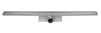 Easy Drain Compact 50 Zero douchegoot enkele plaat 6x70cm m. zijuitloop 50mm RVS Alleen Vandaag