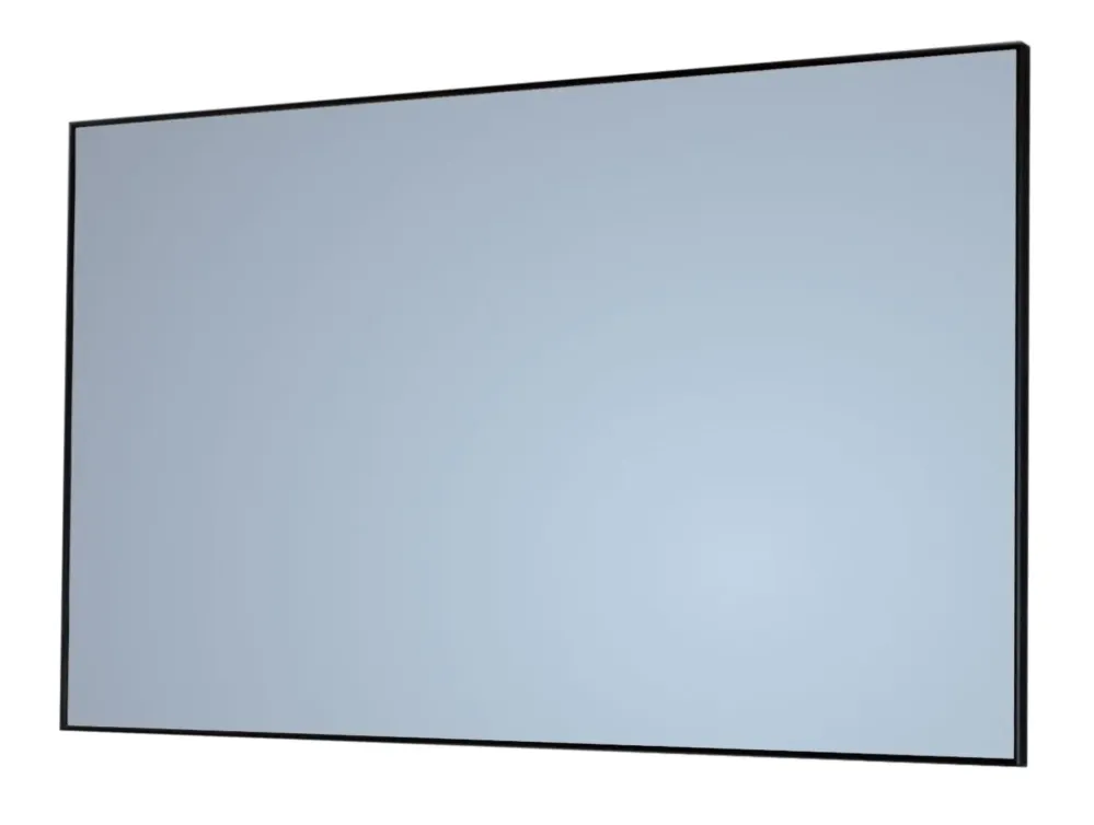Beste Prijs Sanicare Q mirror spiegel met zwarte omlijsting 65x70cm