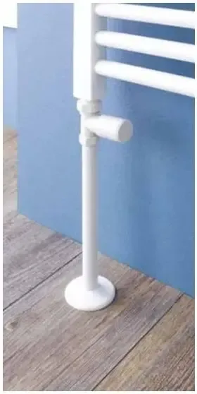 Eastbrook Pipes verdekking radiatorbuis 20cm met rozet wit Betrouwbaar