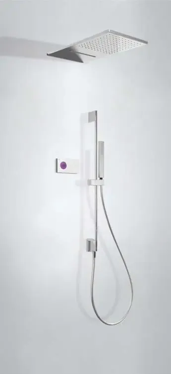 Tres Shower Technology digitale inbouwthermostaat met wanddouche en watervalfunctie Bestseller