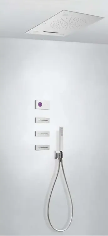 Tres Shower Technology digitale inbouwthermostaat met luxe regendouche en massagejets Goedkoop