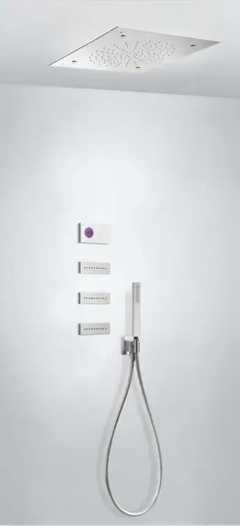 Lage Kosten Tres Shower Technology digitale inbouwthermostaat met luxe regendouche en massagejets