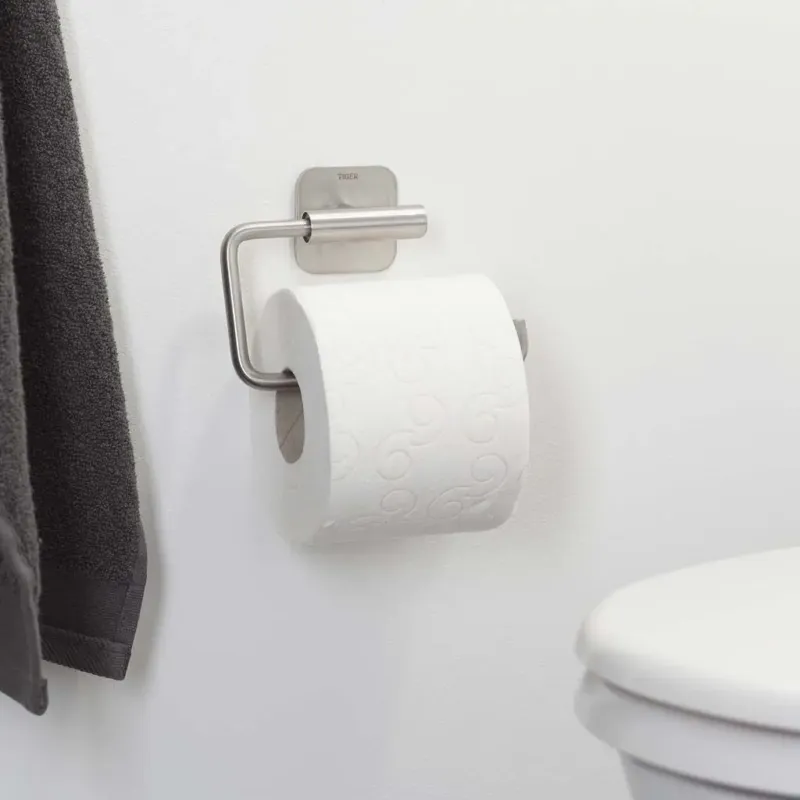 Alleen Vandaag Tiger Colar Toiletrolhouder RVS geborsteld
