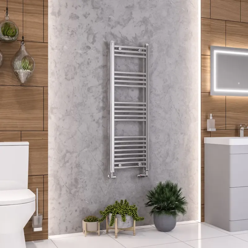 Populair Eastbrook Wendover handdoekradiator 40x120cm 302W chroom
