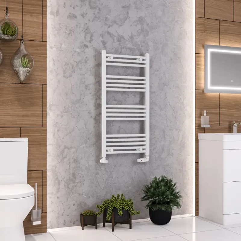 Nu Kopen Eastbrook Wendover handdoekradiator 50x100cm 368W wit glans