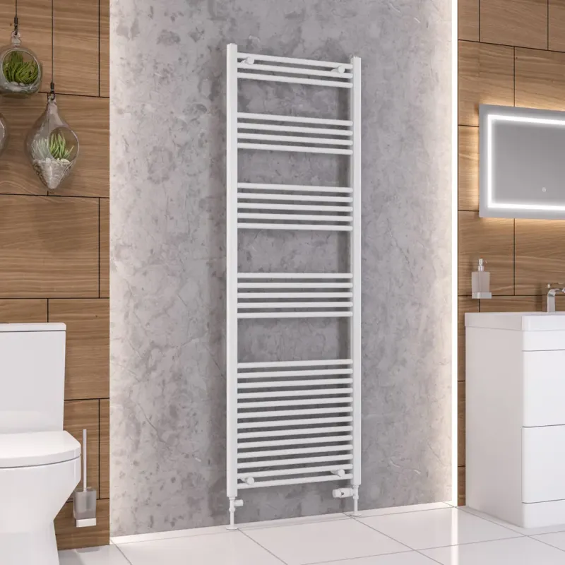 Eastbrook Wendover handdoekradiator 60x180cm 786W wit glans Express Levering