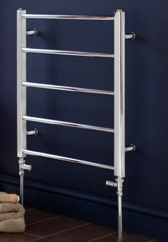 Rechtstreeks Van De Fabrikant Eastbrook Tuscan verticale radiator 176x60cm Chroom 336 watt