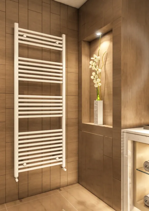 Beste Prijs Eastbrook Wingrave verticale verwarming 120x40cm Mat wit 514 watt
