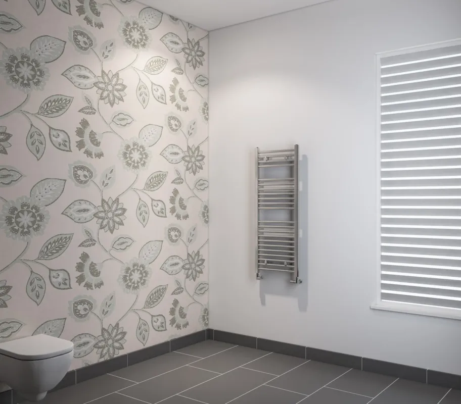Tijdelijk Beschikbaar Eastbrook Biava Multirail verticale verwarming 68x75cm Chroom 333 watt